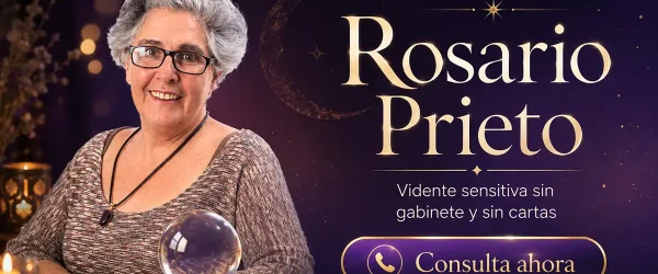 Rosario Prieto, vidente sensitiva sin gabinete y sin cartas